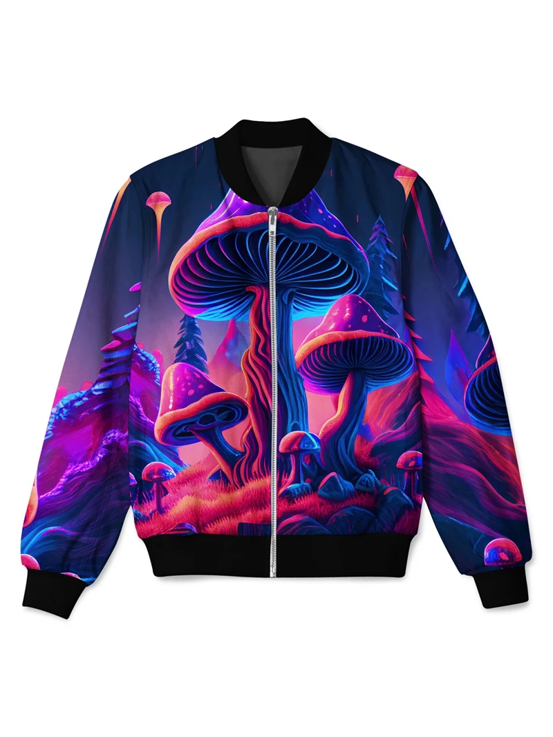 Colours Graphic Jacket Cat 3D Printed Zipper Jacket Unisex Casual Overcoat Loose Plus Size Zip Up Coat Outdoor Sportwear Top