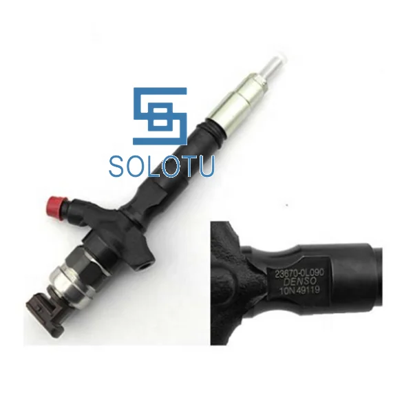 Auto Engine Systems Fuel Injector OEM 23670-0L090 Common Rail Injector For Hilux 1KD 2KD