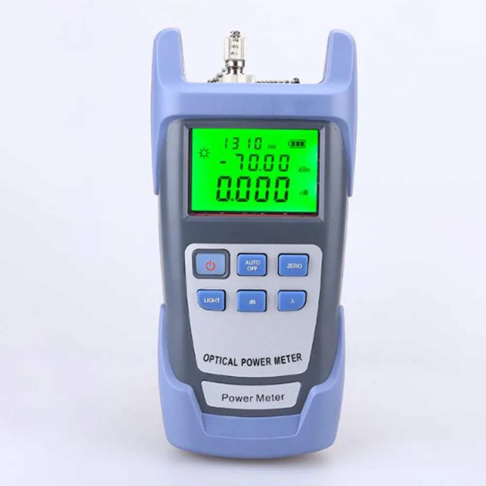 Fiber Power Meter and Visual Fault Locator Measures Optical Power from 70~+10 dBm with Enhanced Visibility in Low Light