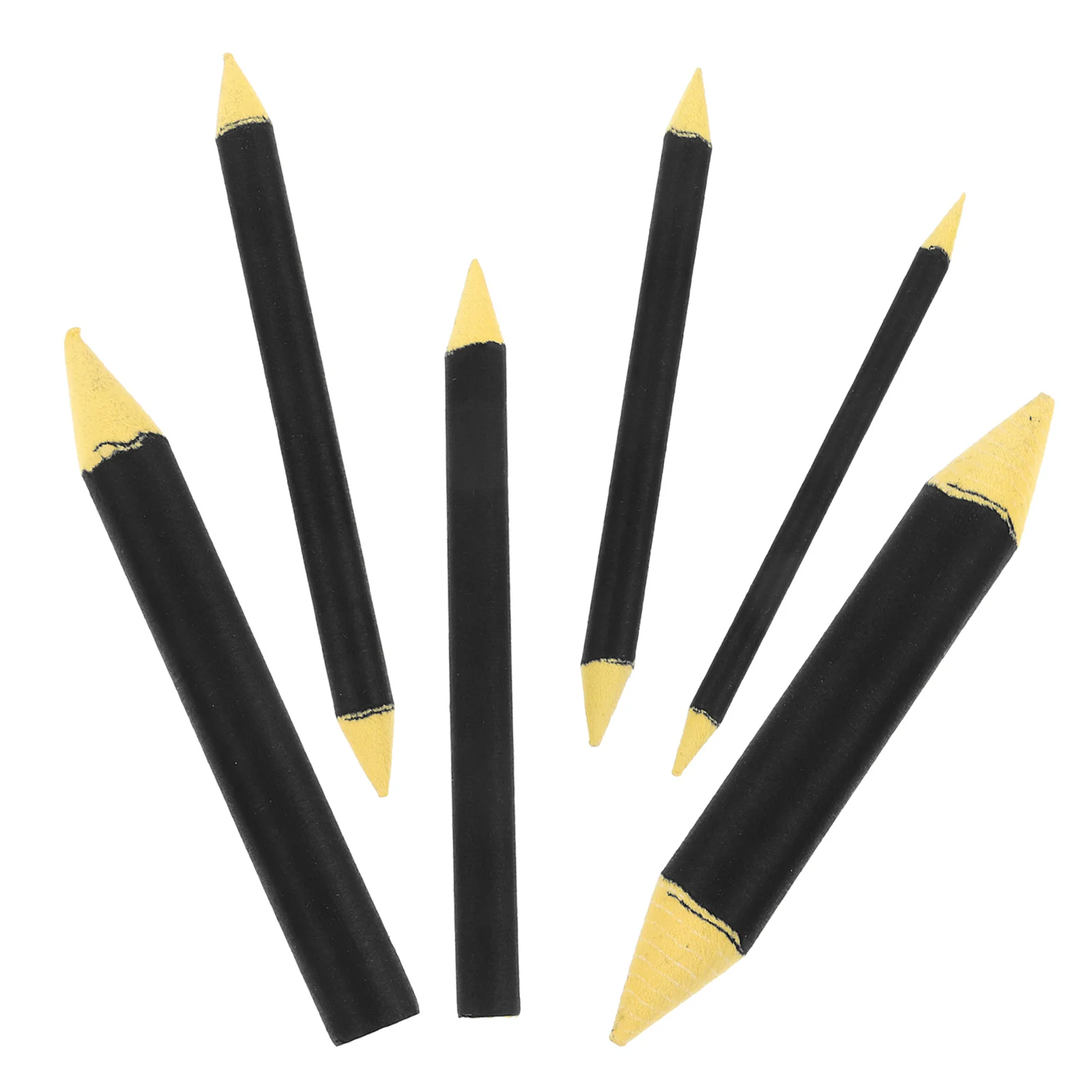 6 قطعة رسم مزج الجذع ورقة المتقلب الفنان رسم أداة مجموعة للطخ التظليل مزج أدوات للرسم