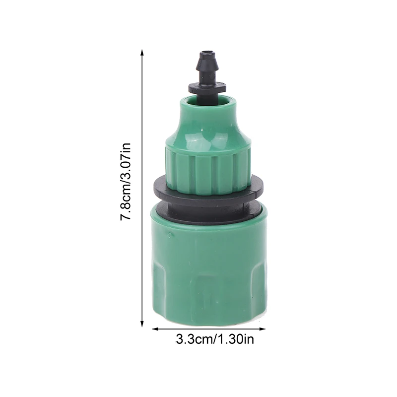 5 peças 4/7mm 8/11mm rosca mangueira conector rápido irrigação de jardim gramado acessórios de tubulação de rega abastecimento de água conexão rápida conjunta