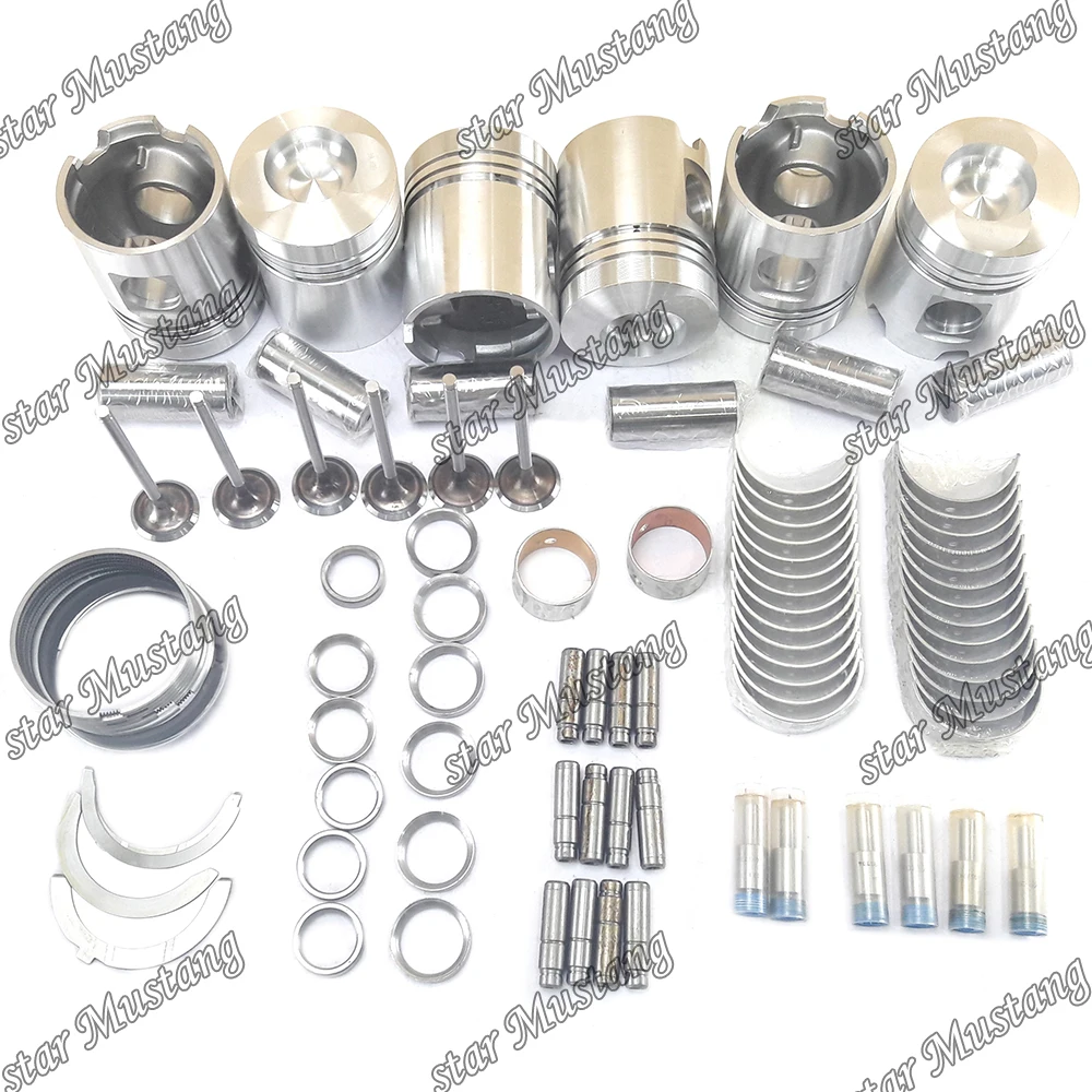 Diesel Engine Repair Overhaul Kit F6L912 Cylinder Liner Kit Piston Liner Set 04232756 02136952 04231722 For Excavator