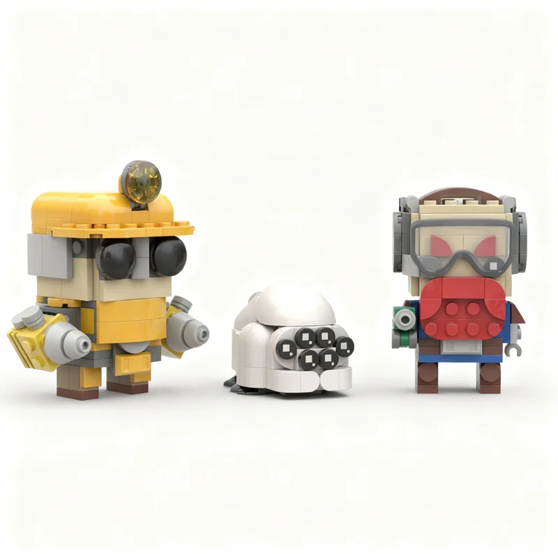 

362pcs MOC DRG Brickheadz Scout Driller Lootbug Model Building Blocks Construction Toy Christmas Gifts DIY Creative Idea Brick