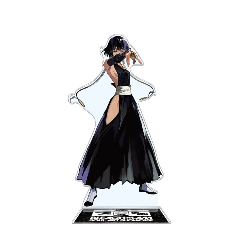 15CM BLEACH Ichigo Kurosaki Acrylic Stand Figure Rukia Kuchiki Renji Abarai Anime Cosplay Desk Decor Model Plate Keychain Gift view 2