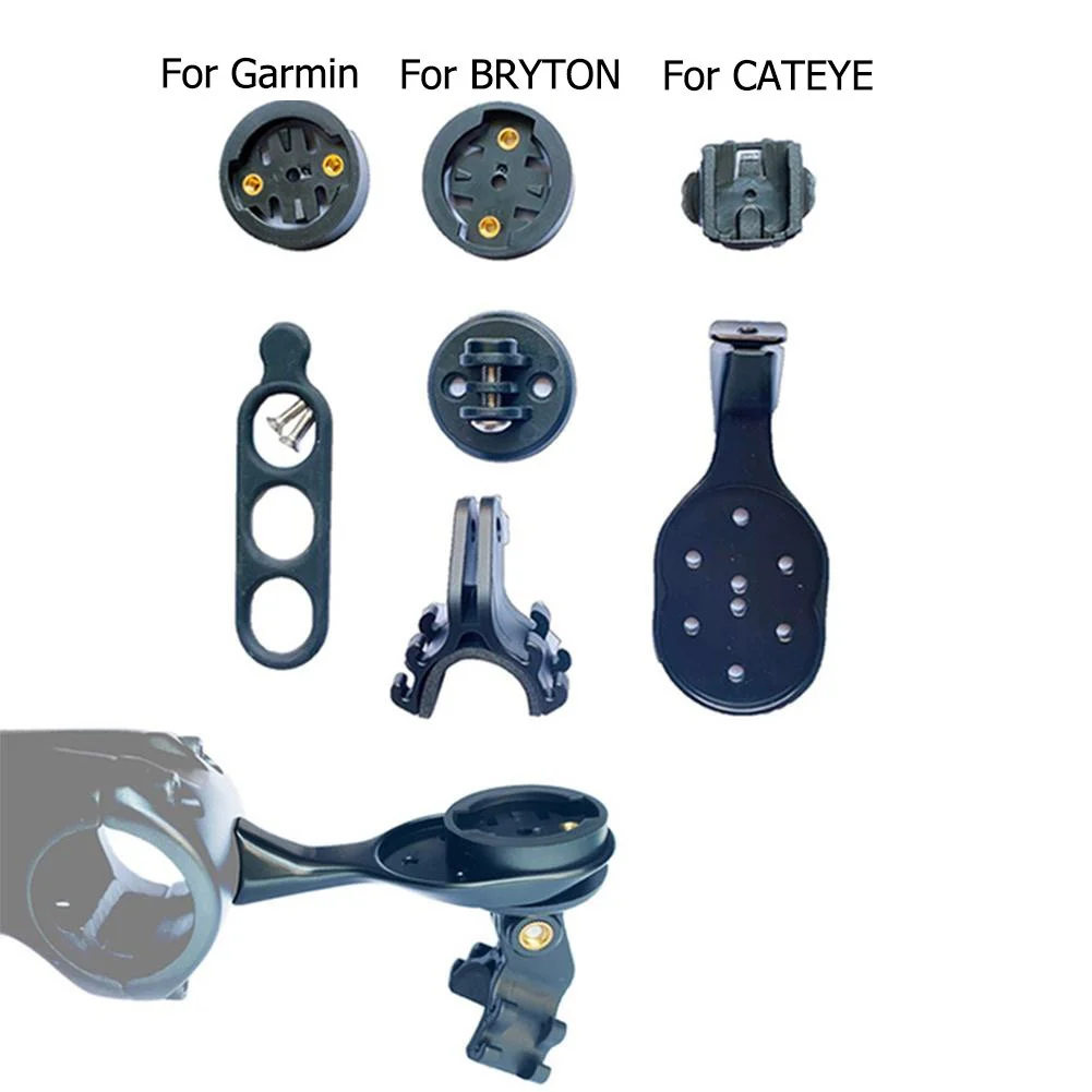 

Bicycle Computer Holder Stopwatch Mount GPS Bike Mount Holder FOR GPS FOR BRYTON FOR CATEYE Aluminum Alloy Extension Accessories