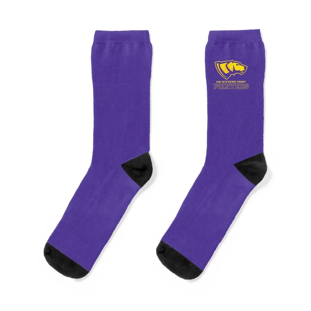 

University of Wisconsin–Stevens Point Socks colored Non-slip Stockings compression hip hop Men Socks Women's