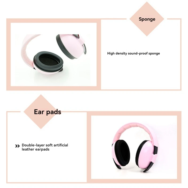 Baby Ear Protection Noise Cancelling Headphones Ear Muffs For Infant&Toddlers For Babies For 3 Months To 3 Years