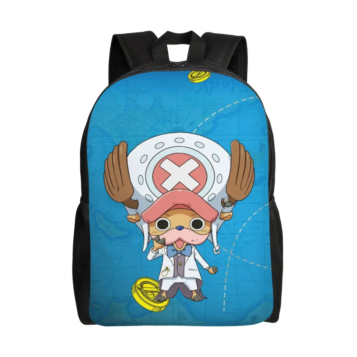 

Custom Tony Tony Chopper Travel Backpack Women Men School Laptop Bookbag One Piece College Student Daypack Bags