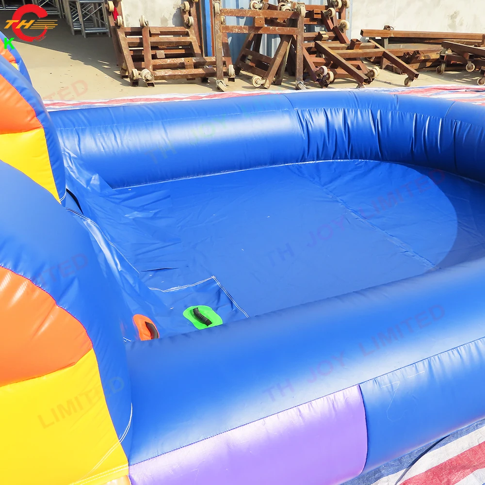 Free SEA Shipping 10m Big Inflatable Water Slide Bounce Slide Combo with Pool for Sale