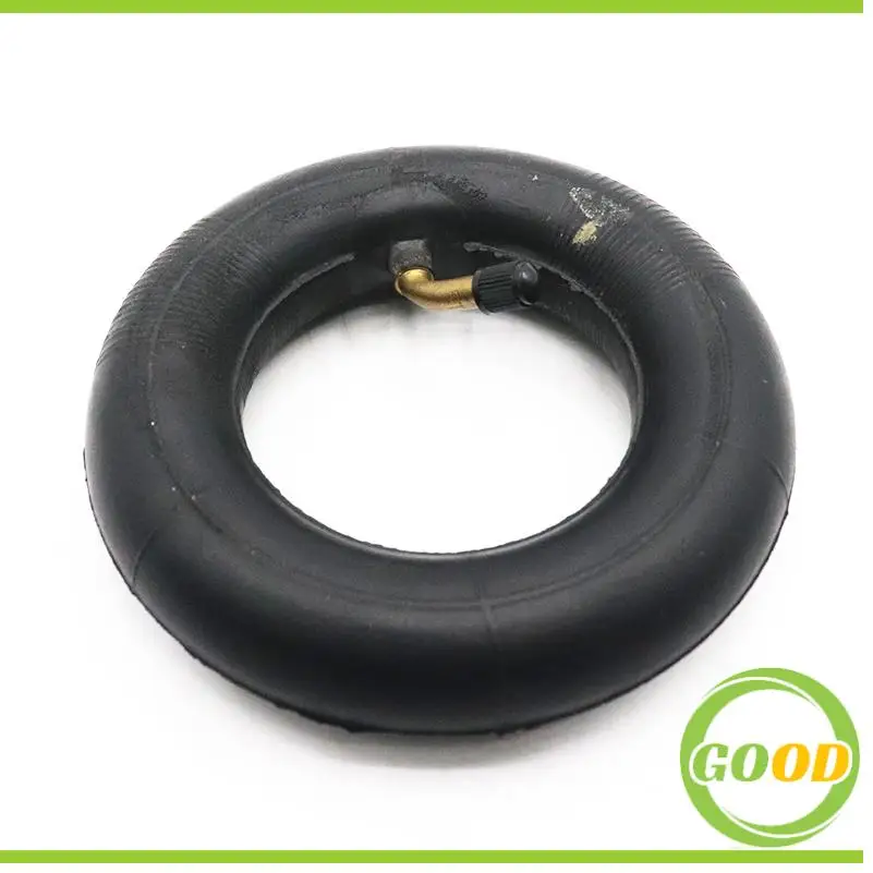 صمام ثني الأنبوب الداخلي 10 بوصة 10 × 1 1/4 بوصة 6 بوصة، مناسب لاستبدال الأنابيب الداخلية المطاطية البوتيل للدراجات البخارية الكهربائية