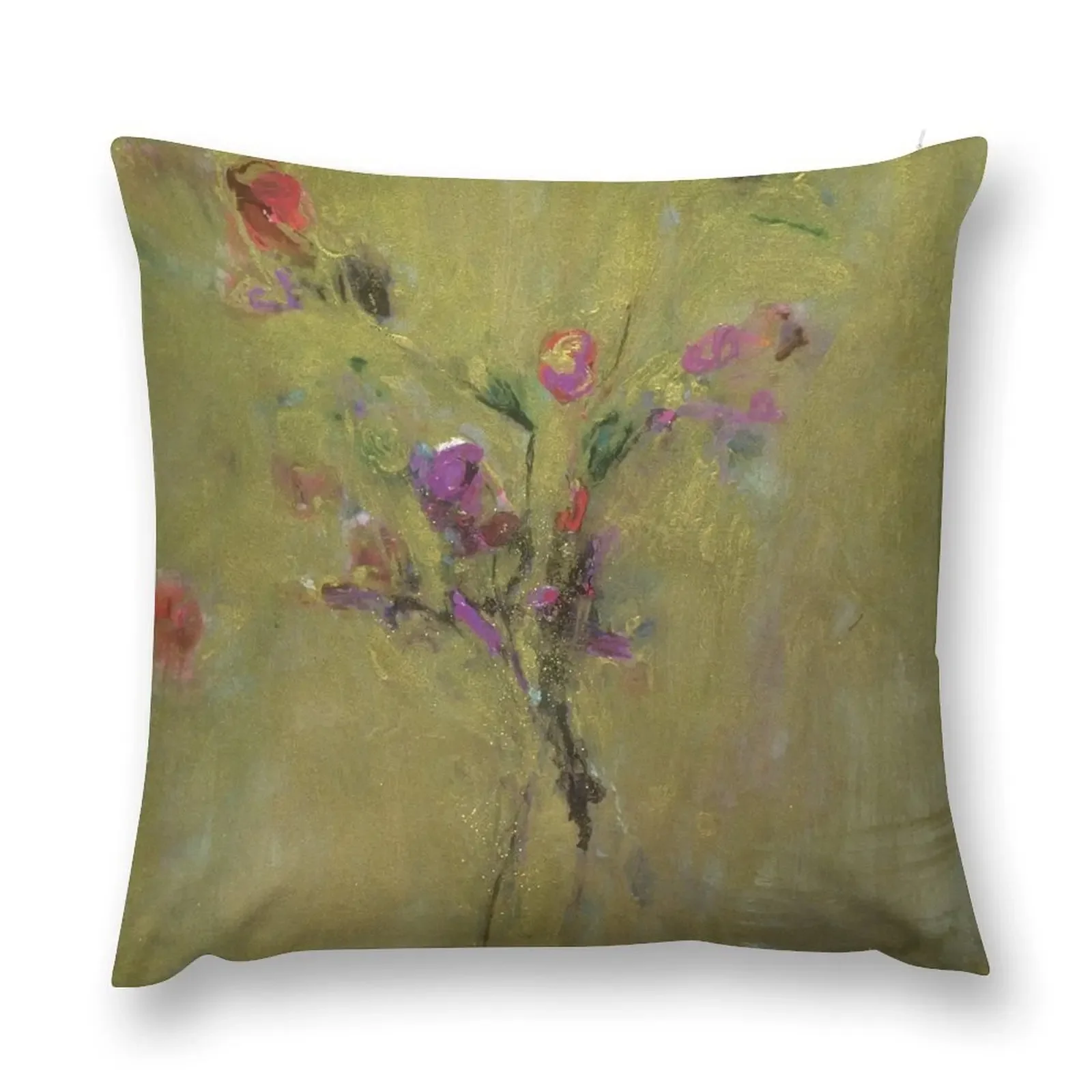 

Roses and Gold Throw Pillow sleeping pillows Pillow Cover Decorative Sofa Cushions Sofa Cushions pillow