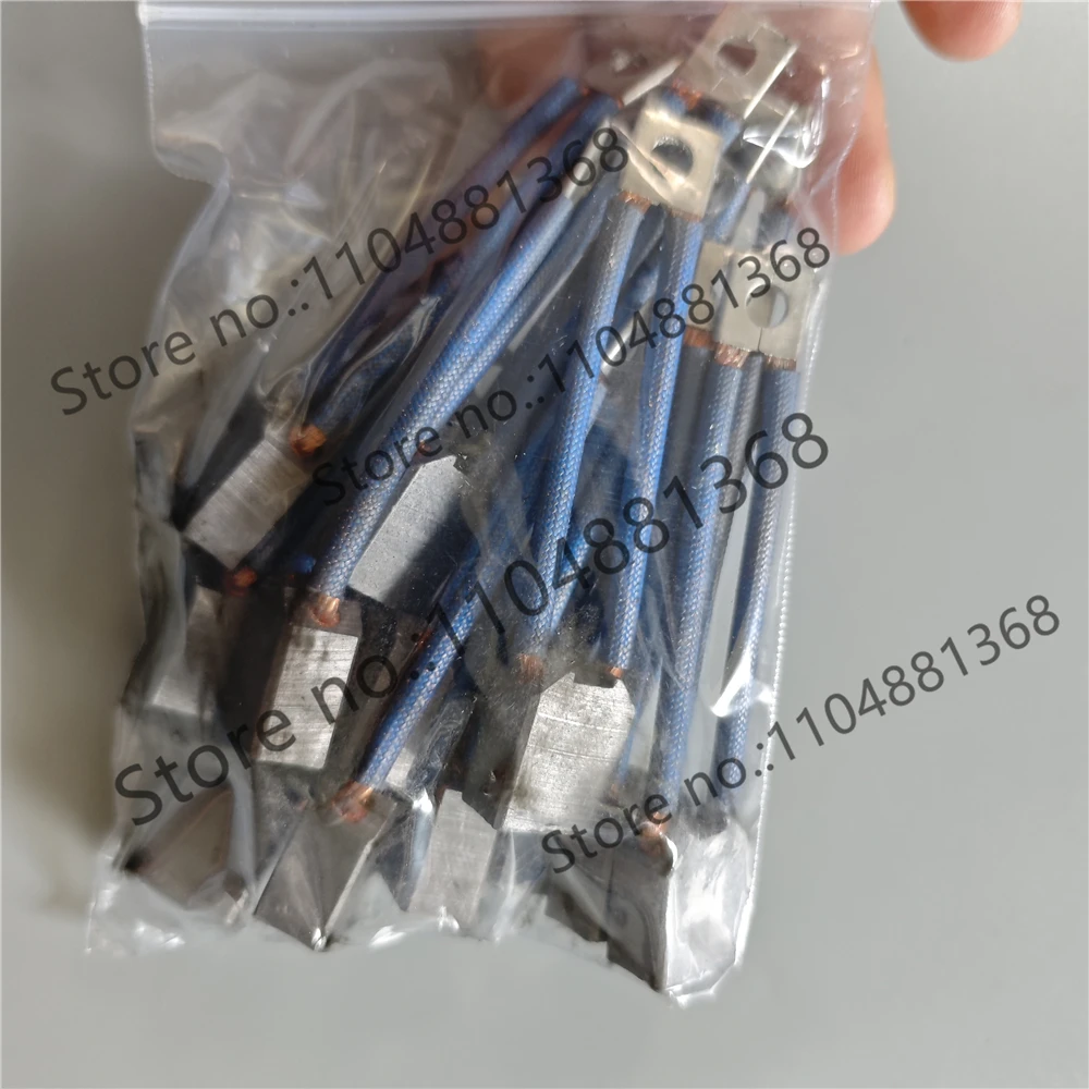 4pcs Stacker forklift DC motor carbon brush 10X16X20 double wire