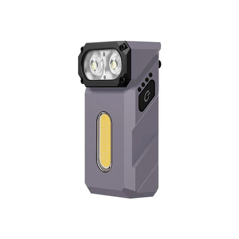 Klarus E8 Triple-Light All-Metal Swivel-Head EDC Flashlight 1000lm Outdoor Adventures Torch Light IPX6 Waterproof Flashlights