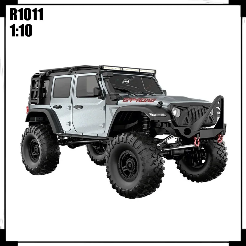 New 1:10 Huangbo R1011 Rubicon 2.4ghz Full Size Climbing Vehicle All Terrain Rc Remote Control Model Off Road Vehicle 4wd Drift