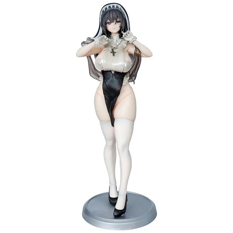 

Оригинальная картина, красивая девушка, желающая монахиня, подметать друг, аниме, 2D модель, статуя, фигурка, орнамент, подарок