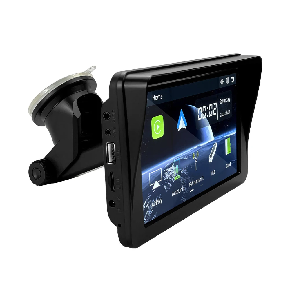 Car Navigation Integrated Portable Touch 7-inch Wireless Carplay Car Mp4 OLED Color Screen Built In 3w Horn