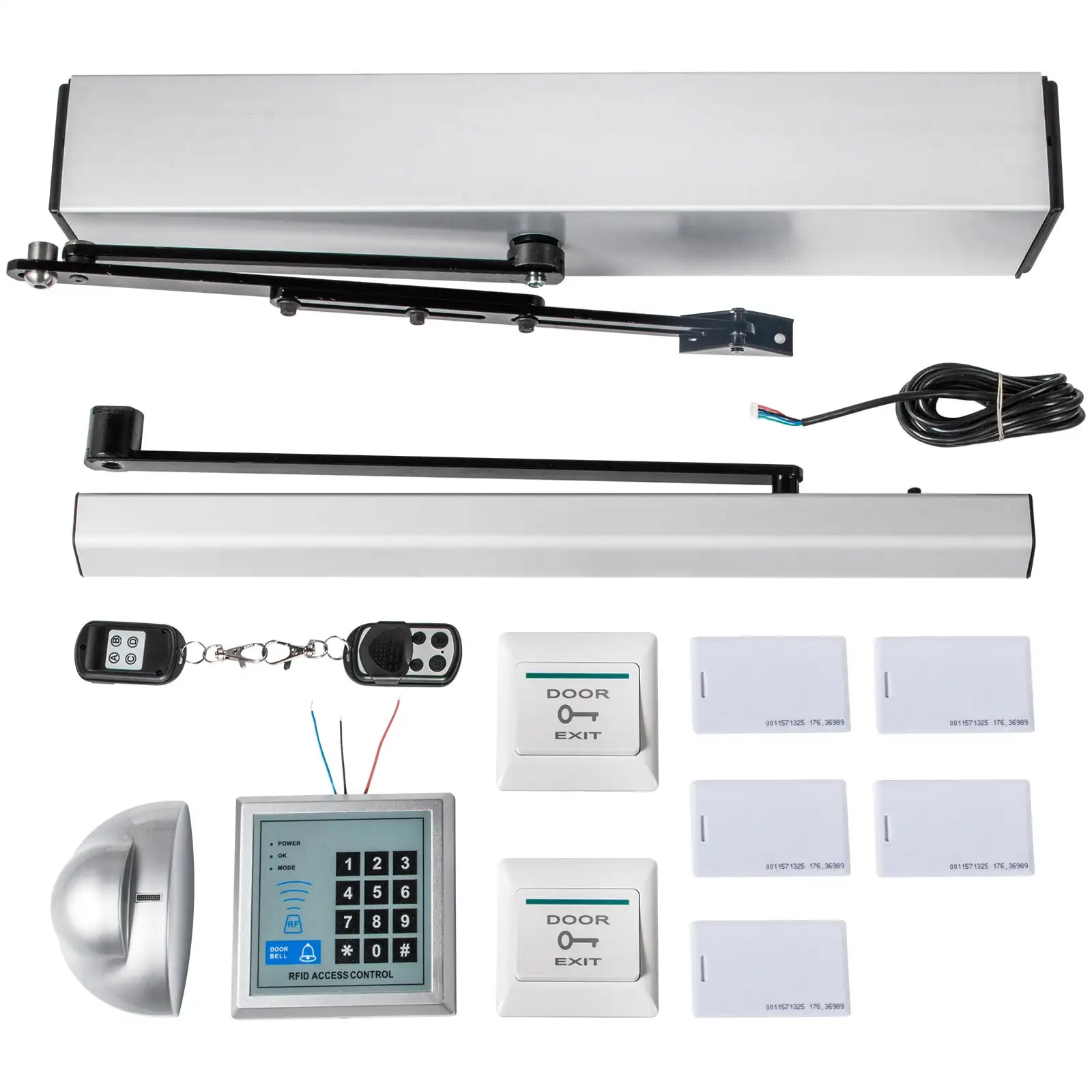 Automatic Door Opener 110-240V, Handicap Opener 22 lbs, Automatic Swing 50 W Swing 120 Degrees