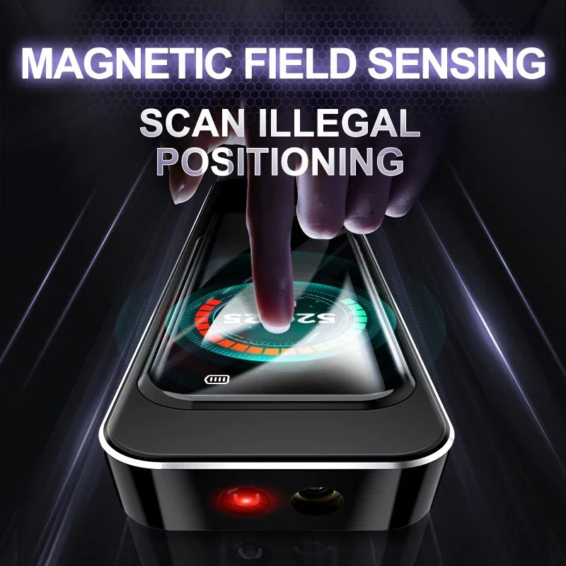 Anti Spy Camera Detector GPS Detector Spy Gadgets Hidden Lens Bug Hunter Wireless Signal Detection Infrared Scanner LCD Screen
