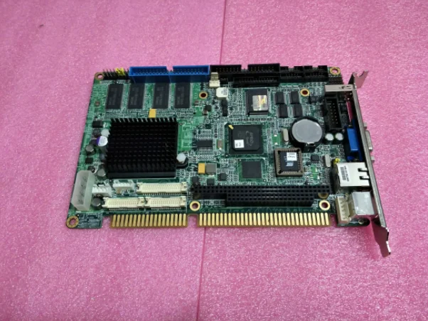 

HSB-800i Nice Fanless Brand ISA Industrial IPC Mainboard HSB-800 Half-Size CPU Card PICMG1.0 CF LAN With 4*COM CPU RAM PC104