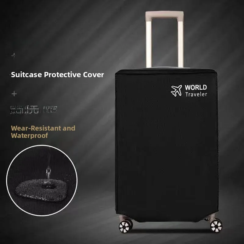 Wedding Red Thick Protective Cover Elastic Son Luggage Bag Dustproof Cover Travel Suitcase Cloth Outer  Protective Case