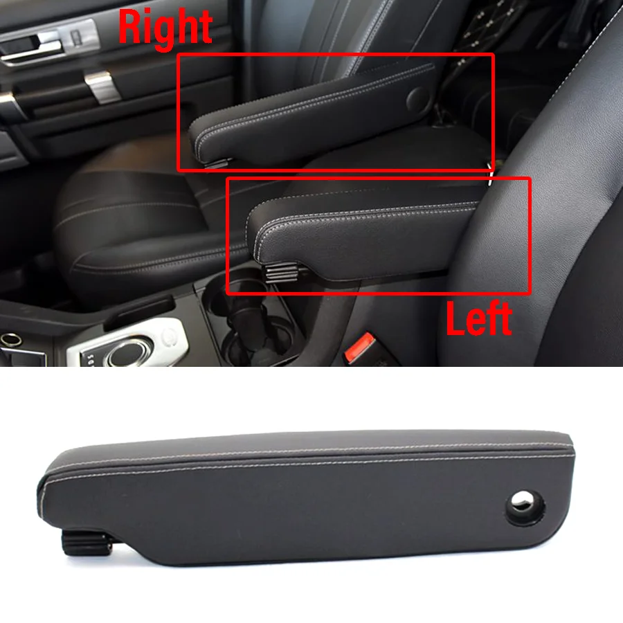 

1Pc Car Front Seat Armrest Left For Land Rover Discovery 3 4 LR3 LR4 2005-2016 Range Rover Sport 2006-2013 LR015465 LR008408