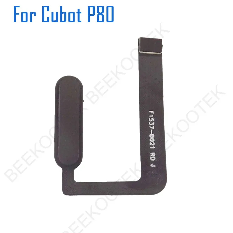 Original New Cubot P80 Fingerprint Sensor Button Cable flex FPC Replacement Accessories For Cubot P80 Smart Phone