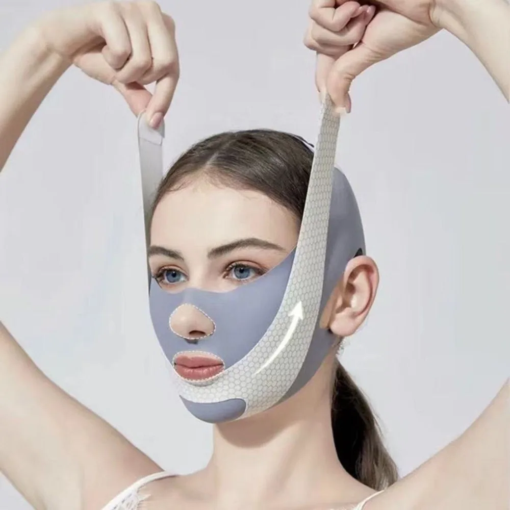 あご頬痩せ包帯VシェイパーVラインリフティングマスクフェイスリフティングアンチリンクルストラップバンドスリーピングマスクフェイスビューティーヘルス