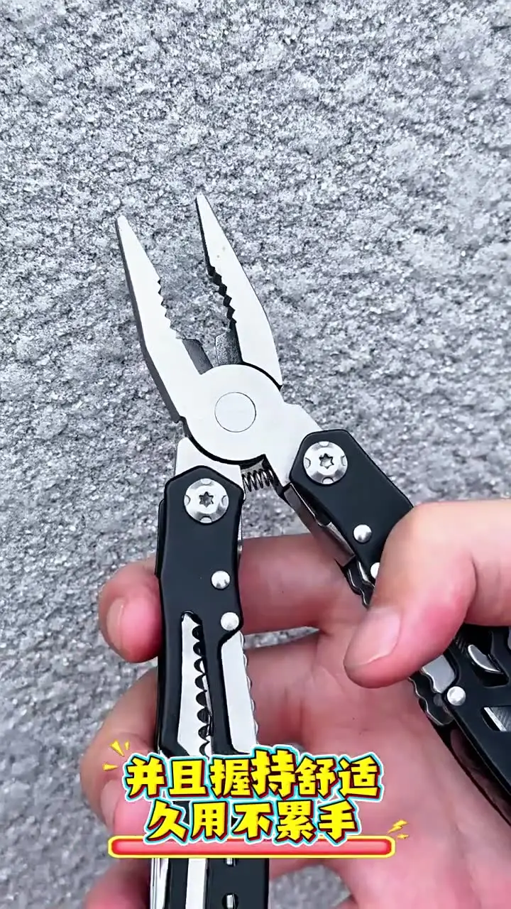 Pocket Mini Pliers Knife Screwdriver Folding Small Multitool Opener Nail File Precision Pliers Hand Tools Outdoor Emergency Tool
