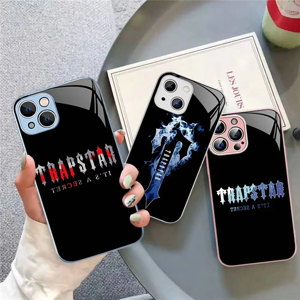 

T-Trapstars Tempered Glass For Iphone 14 13 12 11 Pro Mini XS MAX 14Plus X XS XR Fundas