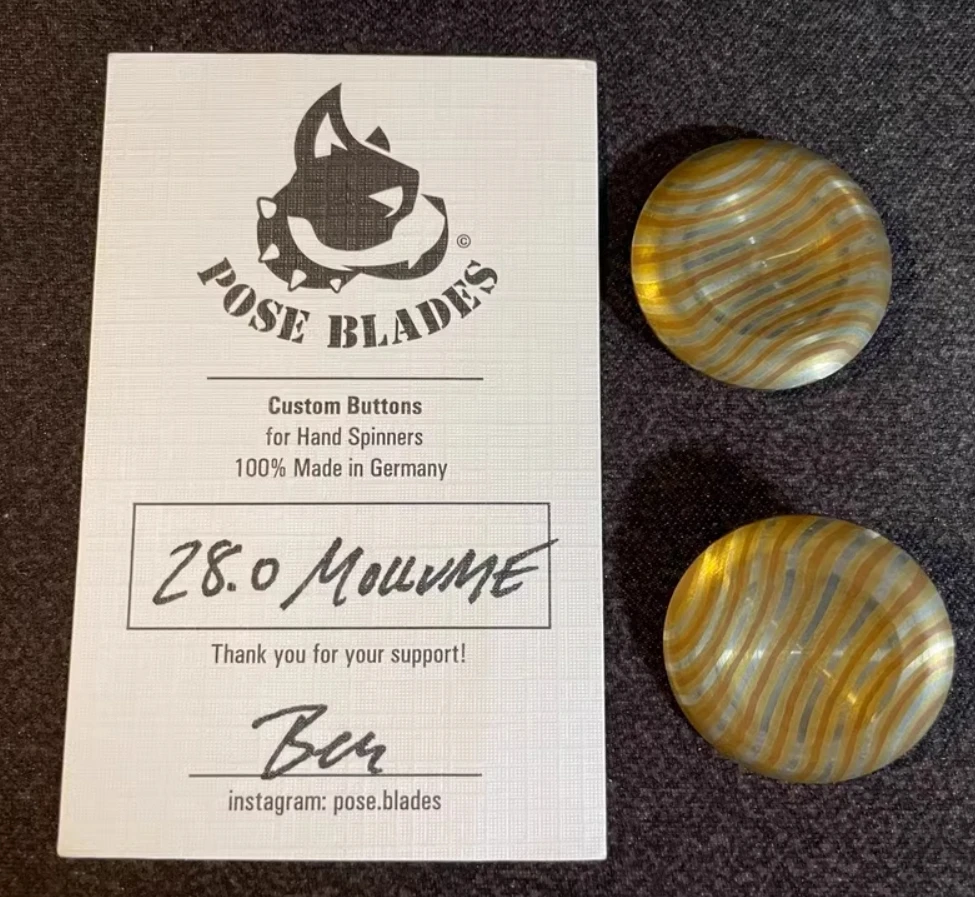 

Б/у EDC Poseblades 28 мм мочевой спиннер, гироскоп на кончике пальца, декомпрессионные игрушки