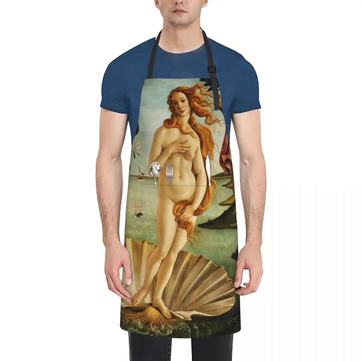 The Birth of Venus by Botticelli Apron kitchen item Barber Apron