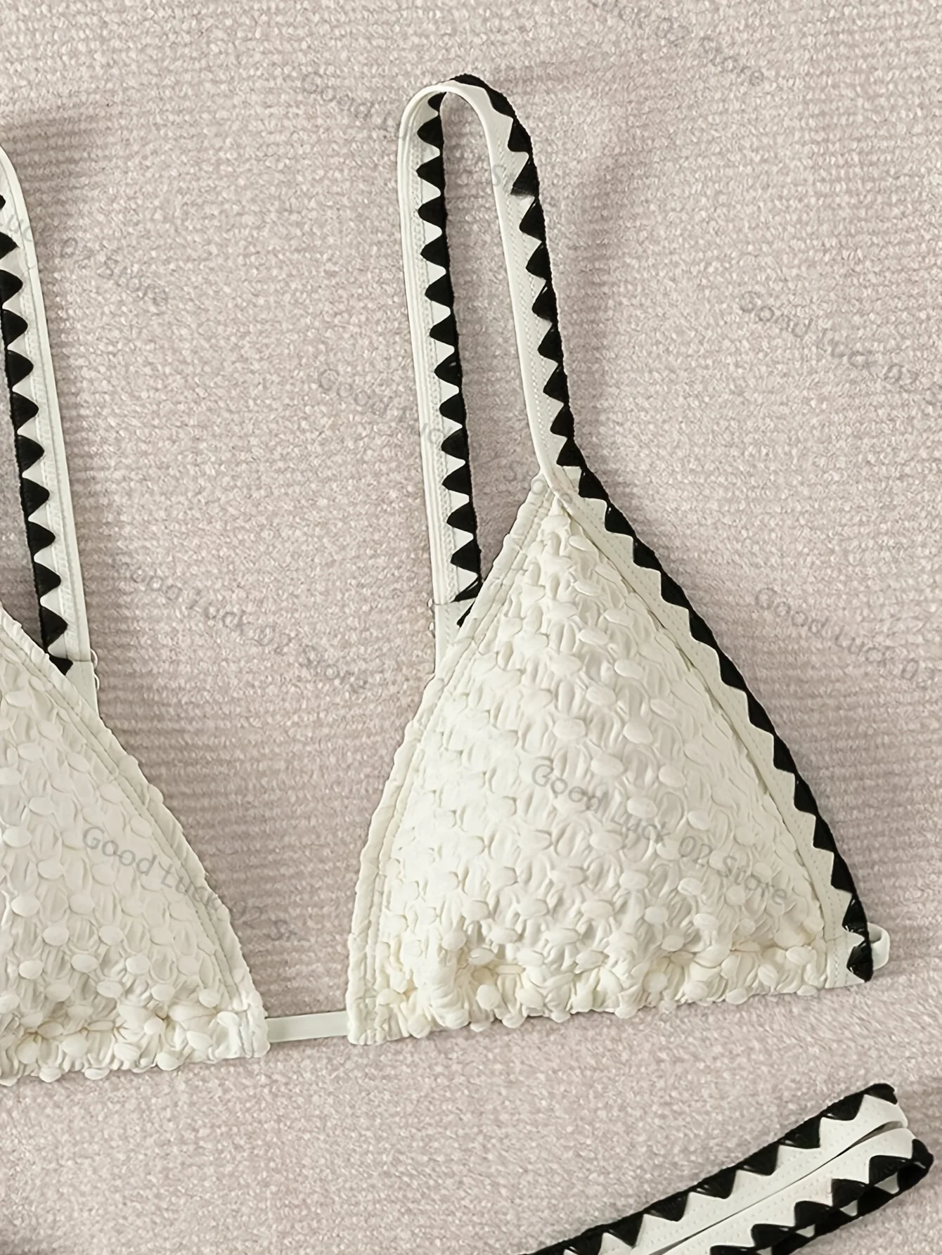 2025 트라이앵글 비키니 세트 스트랩 수영복 여성 솔리드 수영복 섹시 비치웨어