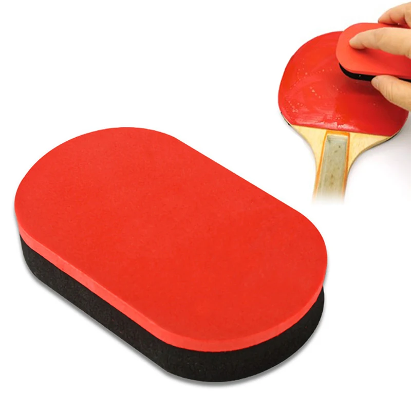 Nettoyant en caoutchouc pour raquette de tennis de table, éponge portable, facile à utiliser, accessoires d'entretien pour livres de ping-pong