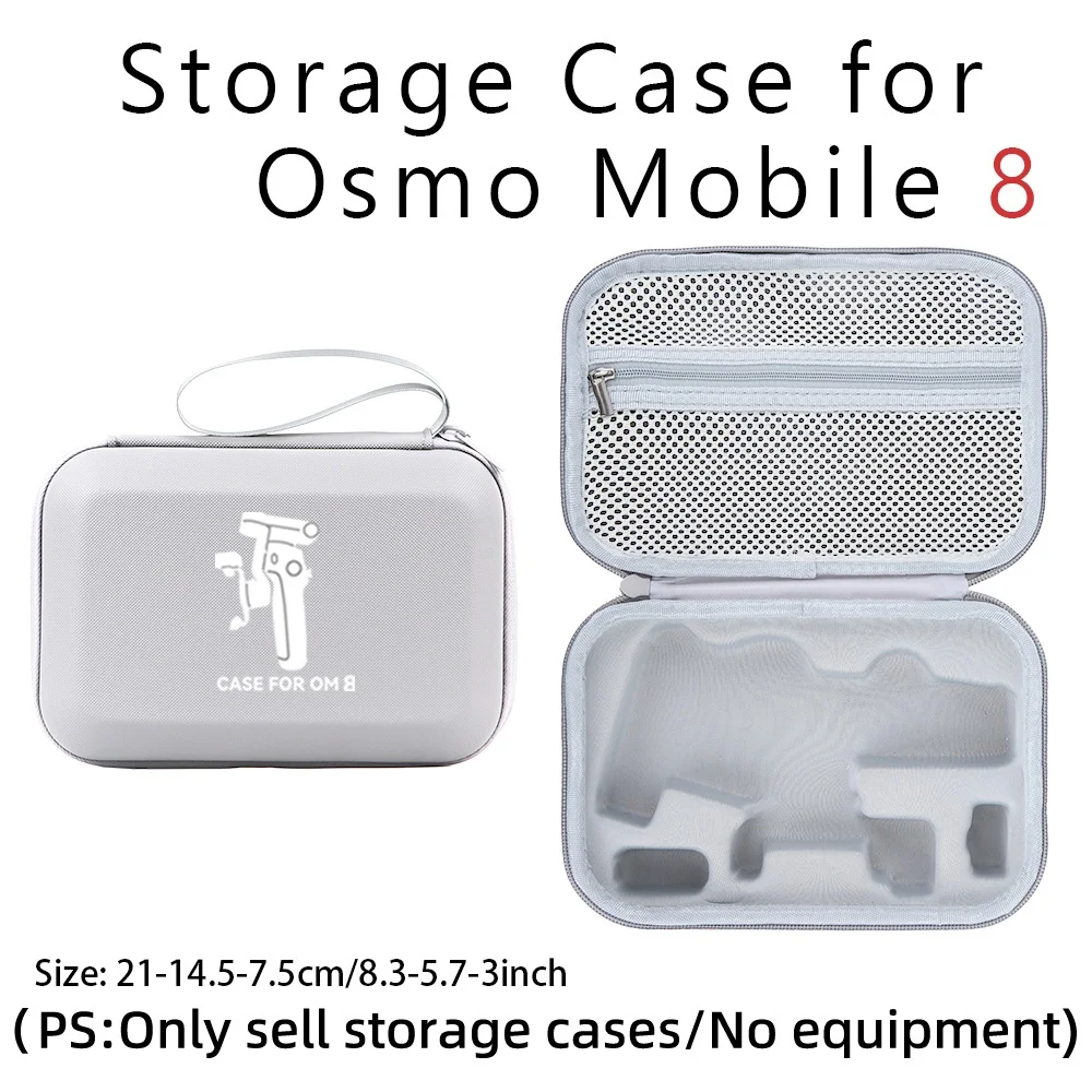 PU Large Capacity Storage Bag Suitable for DJI Osmo Mobile 8  dstain-proof gimbal stabilizer storage bag