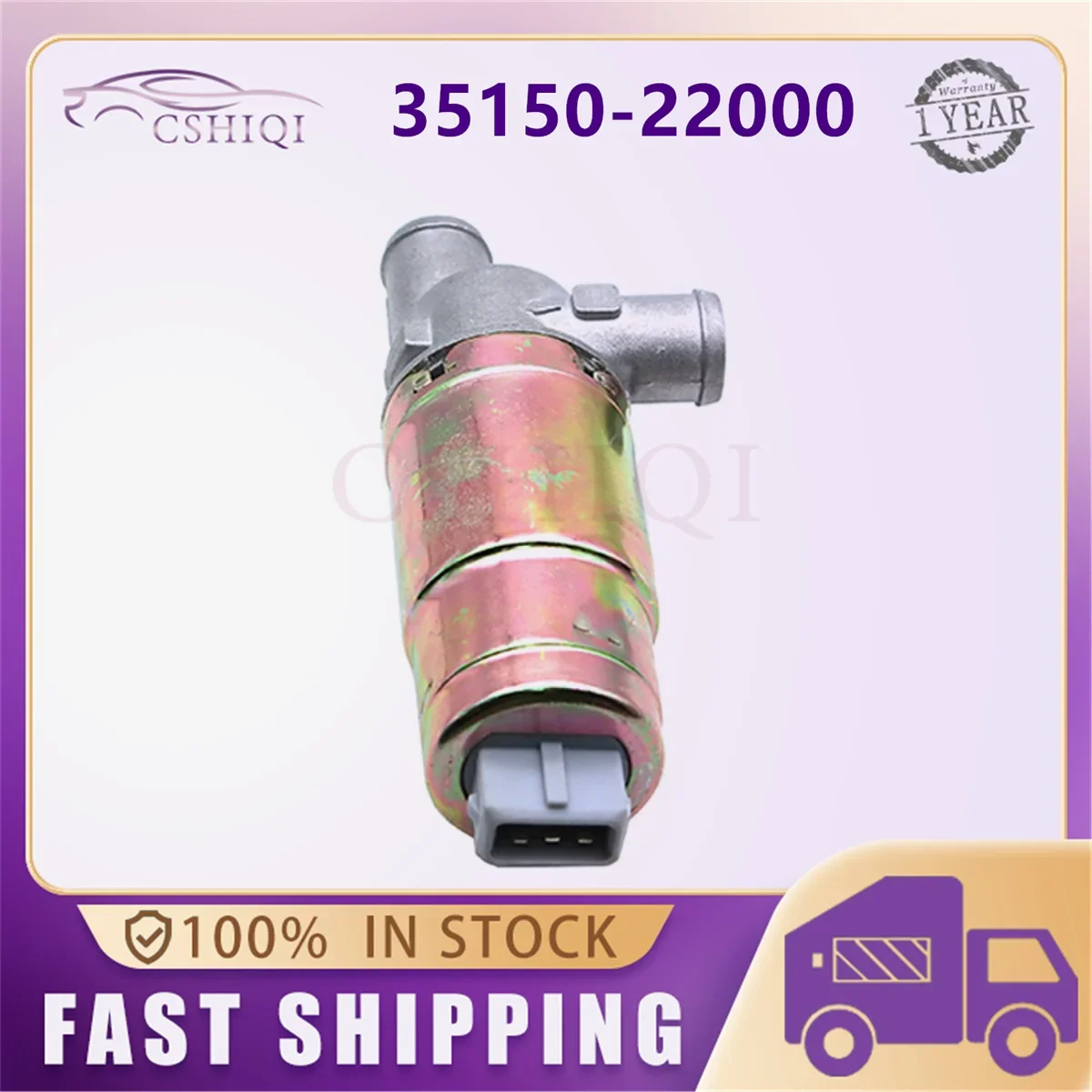 35150-22000 Idle Air Control Valve For Hyundai Accent Elantra Scoupe Kia Saab VW Jetta Golf Audi 4000 5000 Ferrari 3515022000
