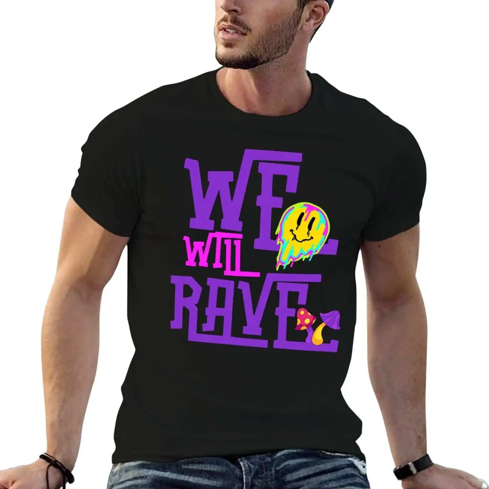 

Eurovision 2024 Song Contest Malmo Austria - We Will Rave 3 T-Shirt t shirts for man slim fit T-Shirt