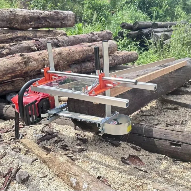 Open frame, chainsaw chain saw auxiliary frame