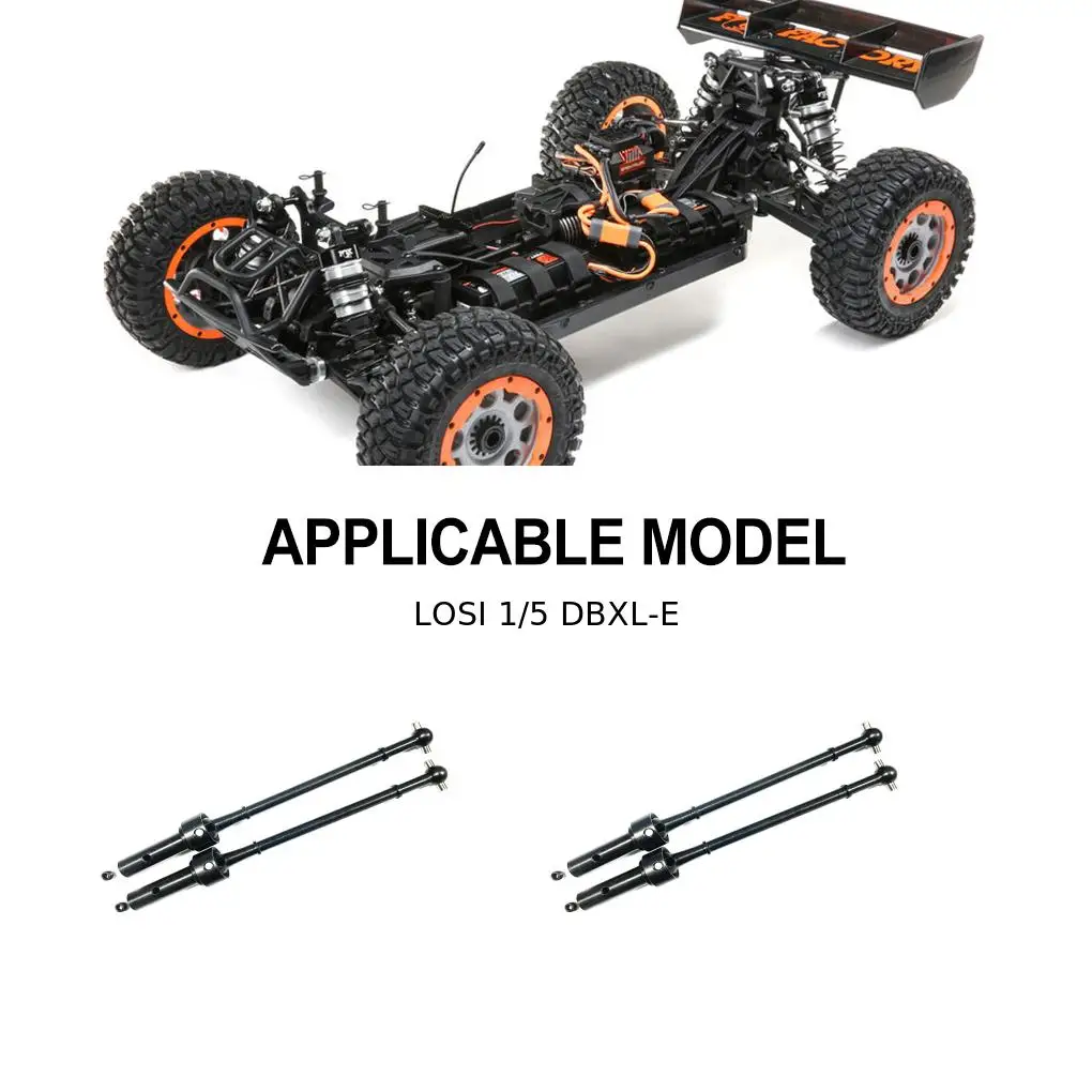 RCGOFOLLOW Front CVD Shaft RC Car Part Super Balance Rc Front CVD Shaft For 1/5 LOSI DBXL-E Buggy RC Upgrade Part