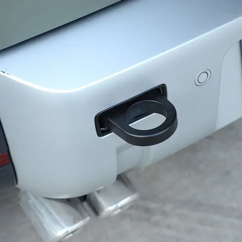 

ABS Black Car Trailer Hook Hole Frame Decoration Trim Sticker Car Accessories For Land Rover Defender 90 110 130 2020-2025