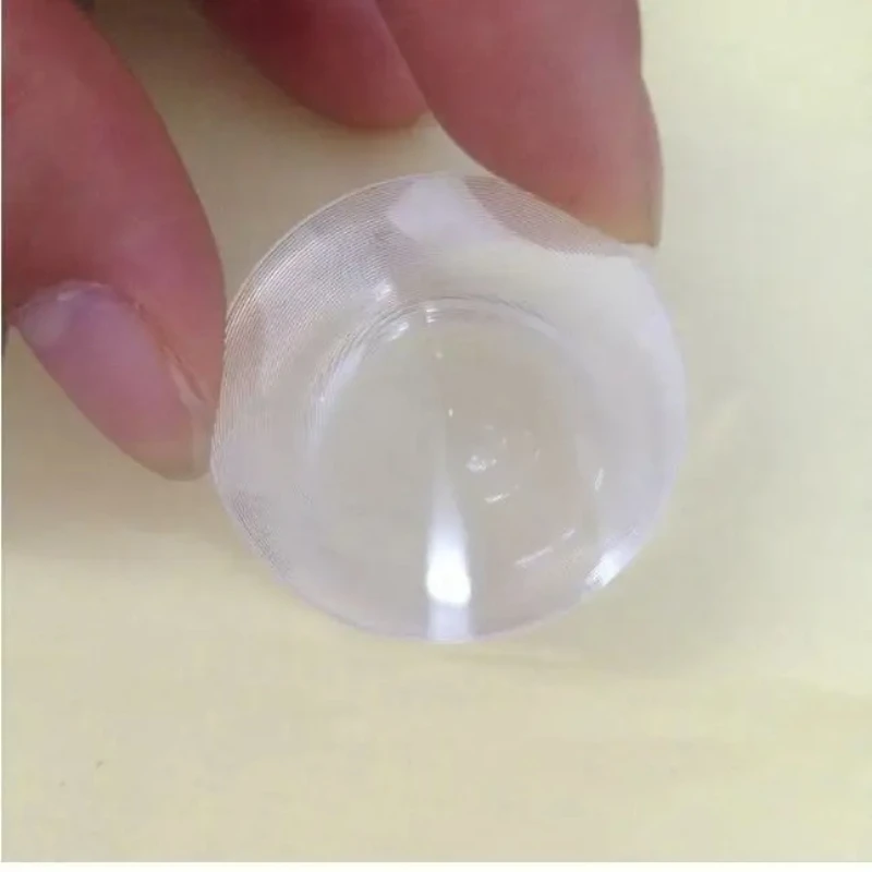 100pcs HD 25mm Round Plastic Fresnel Lens Focal 30mm PMMA Optic Solar Condensor Optical Lenses for Projector Camera