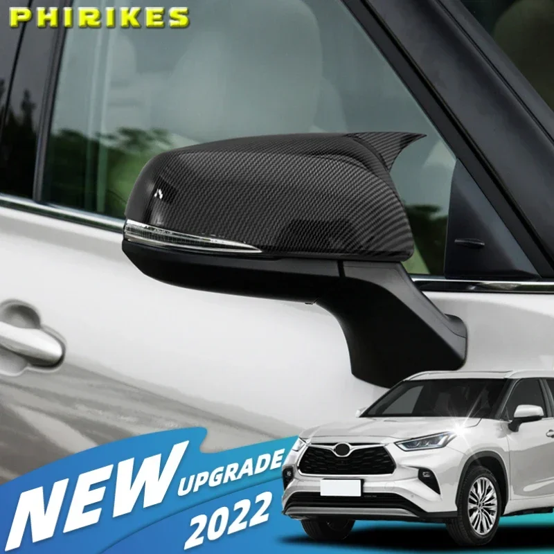 

For Toyota RAV4 2014 2015 2016 2017 2018 2019 Side Rear View Mirror Cover Shell Holder Door Mirror Cap Housing