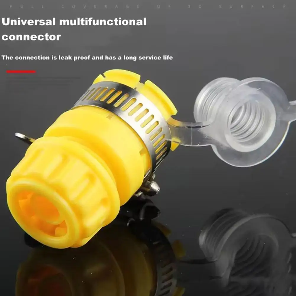 Universal Water Faucet Adapter Hose Connector Fitting Quick Connect Fitting Tap For Car Washing Garden Irrigation R8Y1