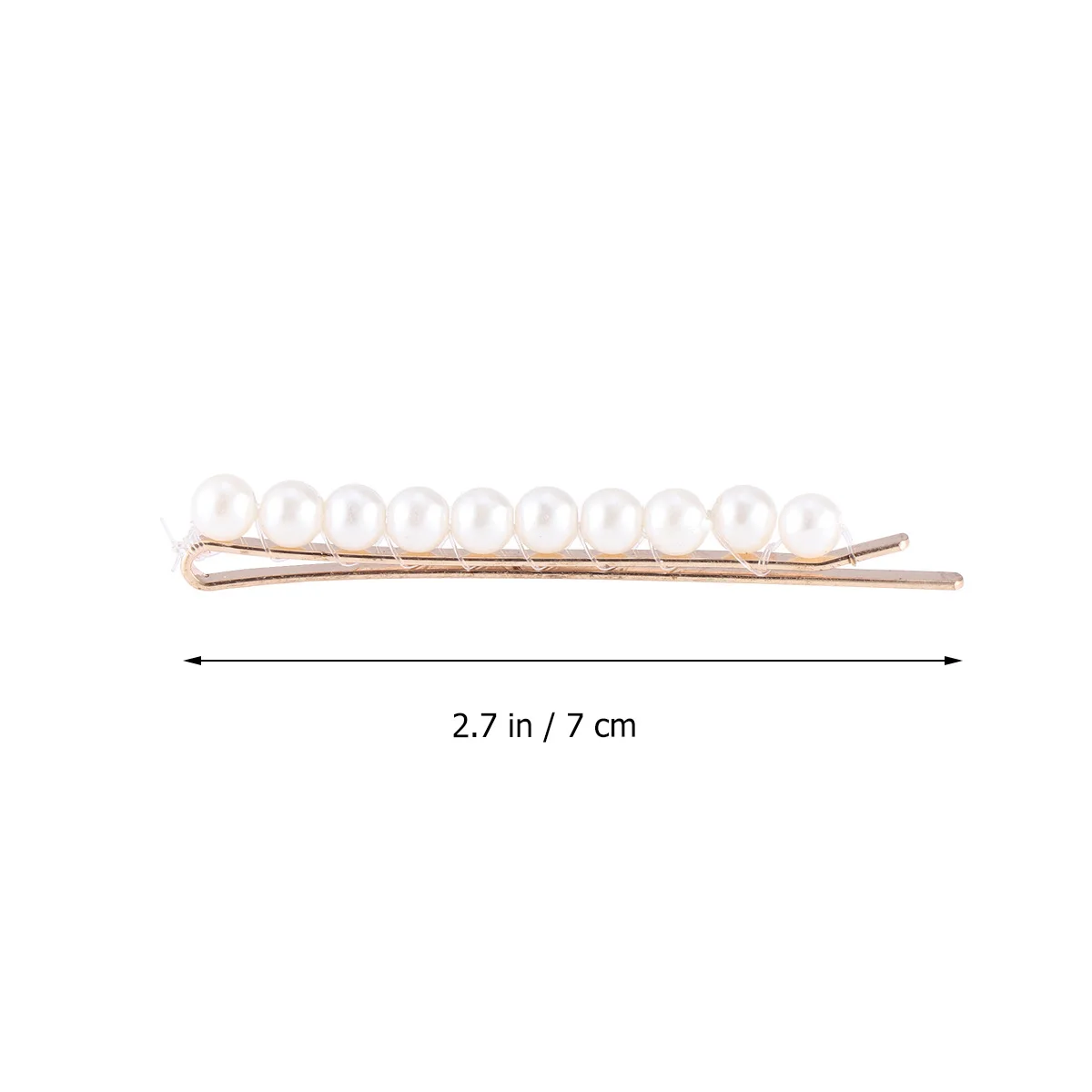 

2 Pcs Women Hairpin Elegant Alloy Grip Wedding Party Accessories Stylish Hair Clips Long Hair Clip