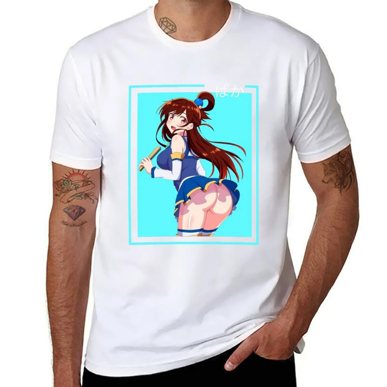 

Chizuru Aqua Cosplay! - Rent A Girlfriend T-Shirt men t shirt cotton 100% man t shirt luxury T-Shirt