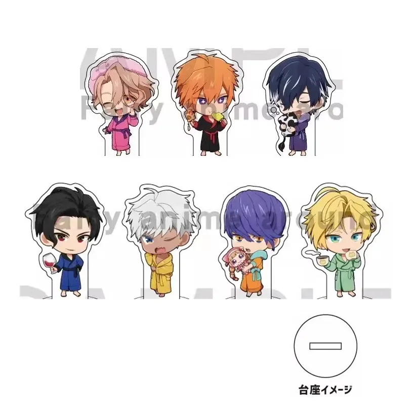 

Game 2-Obey Me Anime Lucifer Mammon Belphegor Leviathan Asmodeus Beelzebub Acrylic Stand Doll Mini Figure Model Plate Toy Gift