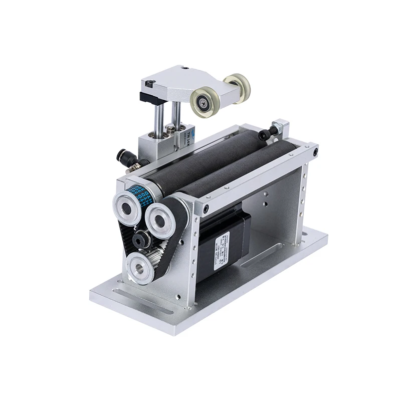 실린더 레이저 마킹 로터리 테이블 롤러 로터리 타각기, 육안 검사 라운드 튜브 씰링 용접 기계 툴링