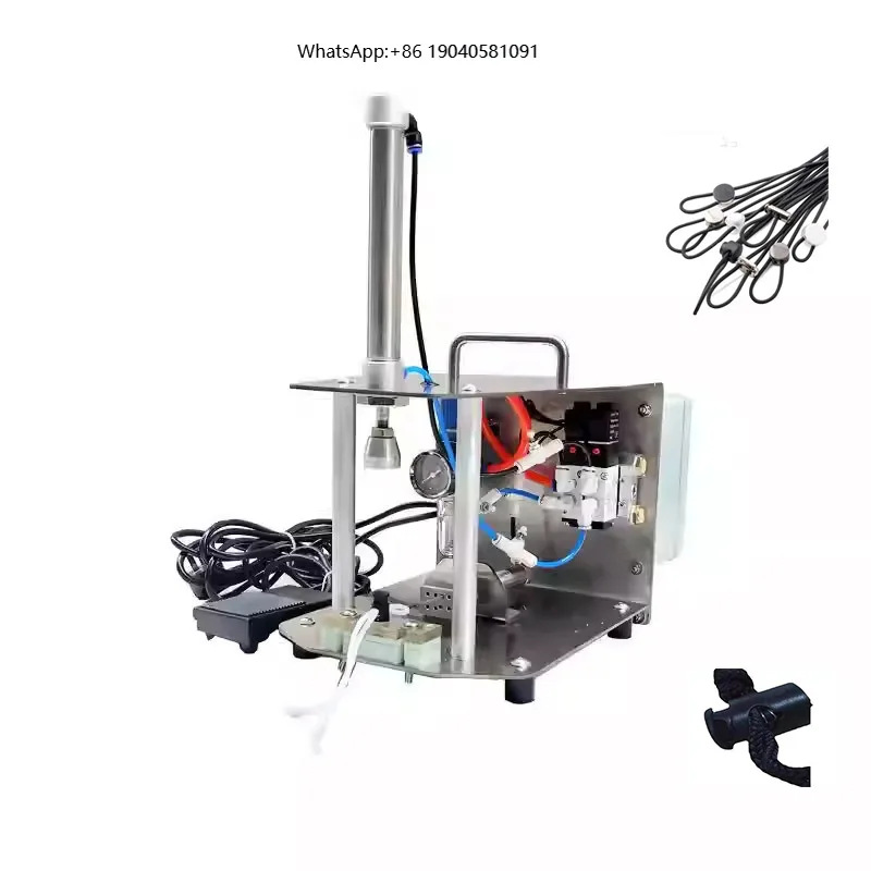 New Type Elastic Buckle Stringing Machine  Clothing Button Accessory Clip Stringing Machine Lacing Machine for Elastic Buckles