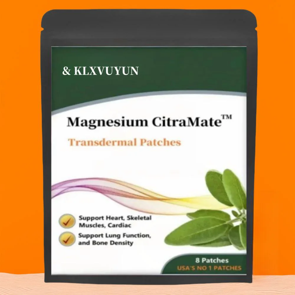 

Magnesium Citramate - Magnesium Transdermal Patch With Added Citrate - Support Heart, Lung Function, And Bone Density