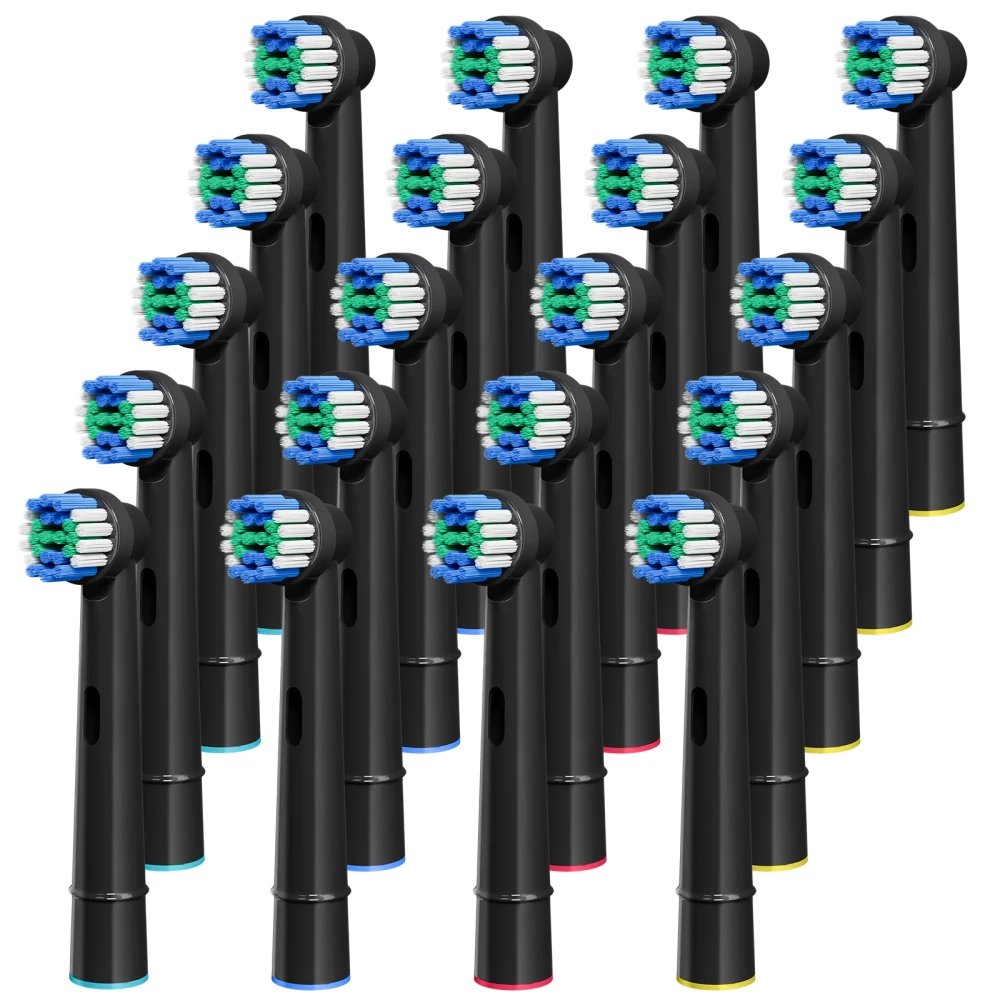 4-8-12-20pk Vervangende opzetborstels compatibel met Oral B elektrische tandenborstel, tandenborstelkop voor Pro 1000 500 1500