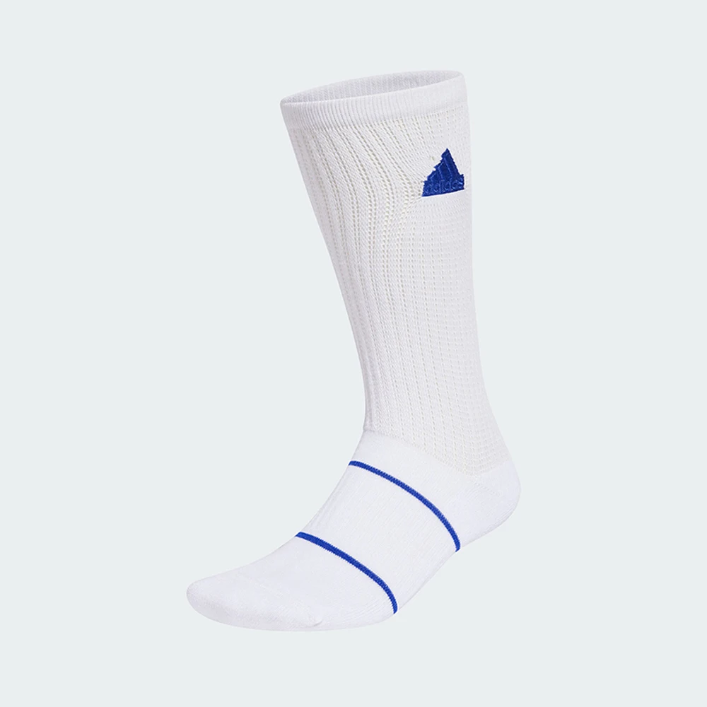 

Модные спортивные длинные носки Adidas. Белый - синий дизайн, подходит для практических сценариев различных видов спорта